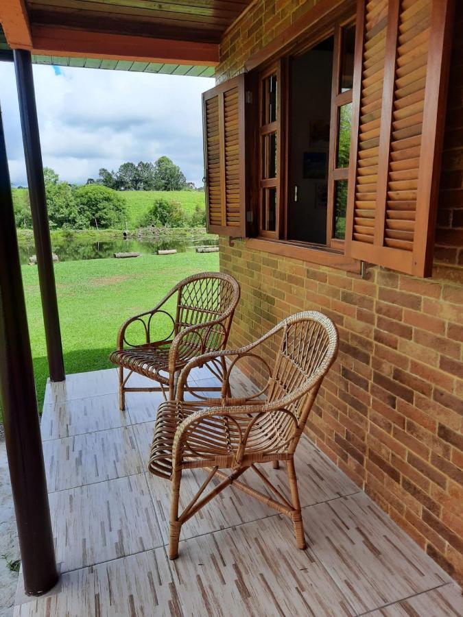 Villa Fazenda Tamandua Casa De Campo - Cabana Coragem à Rio Rufino Extérieur photo